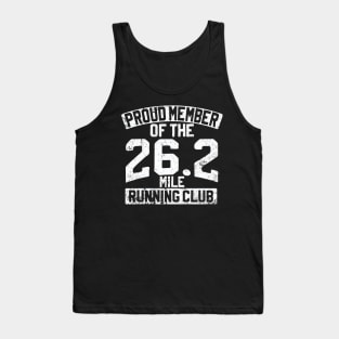 Proud Member Of The 26.2 Mile Running Club Tank Top